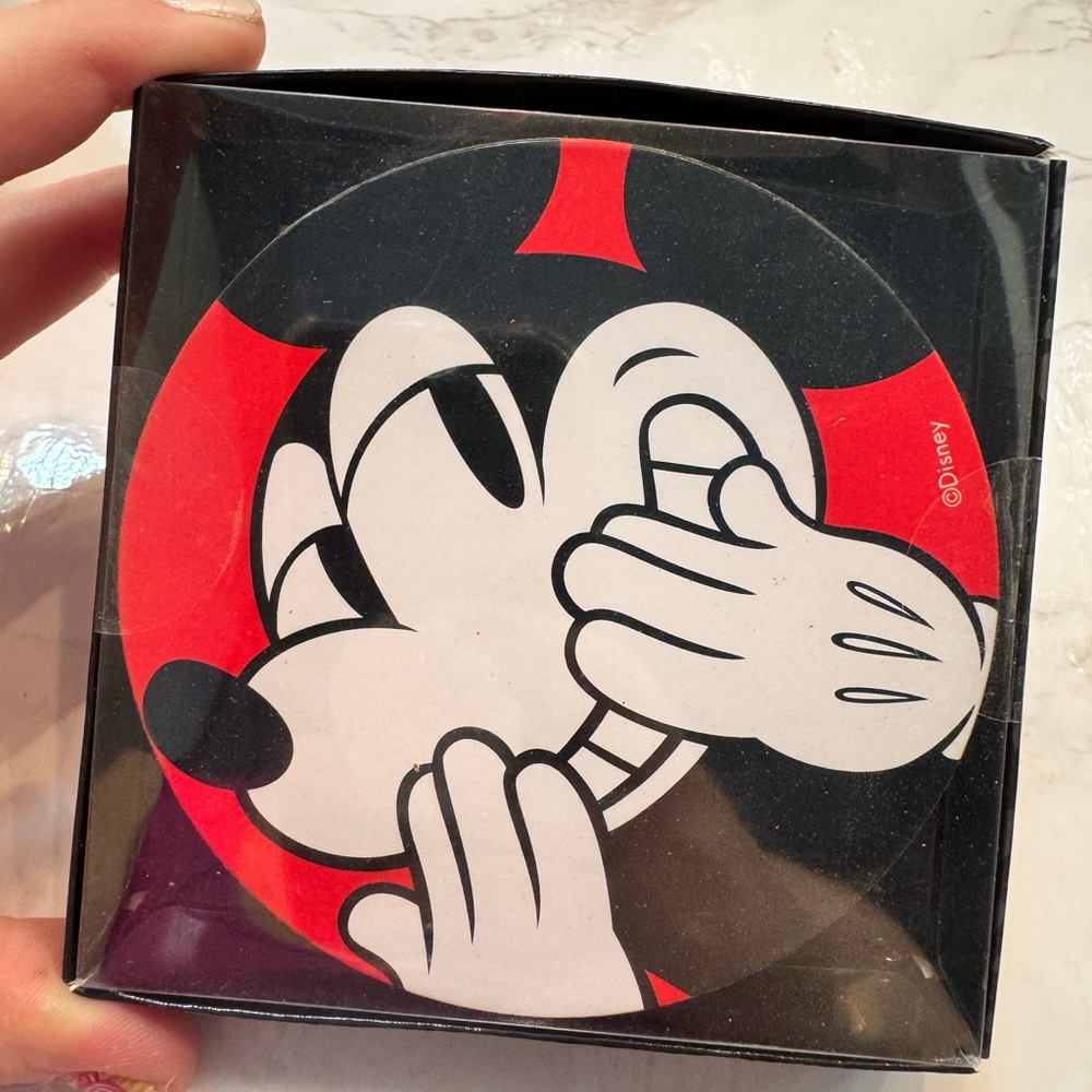 NEW Set of 4 Disney's Mickey & Minnie Mouse Coasters